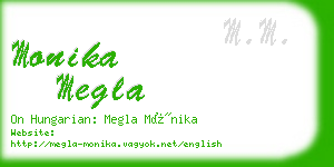 monika megla business card